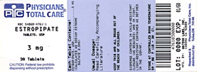 image of 3 mg package label - package label 03